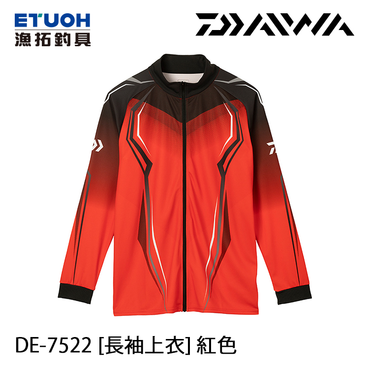 DAIWA DE-7522 紅 [長袖上衣]